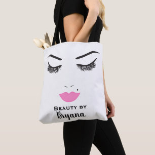 Beauty Makeup Face Lashes und wie lange es dauert Tasche