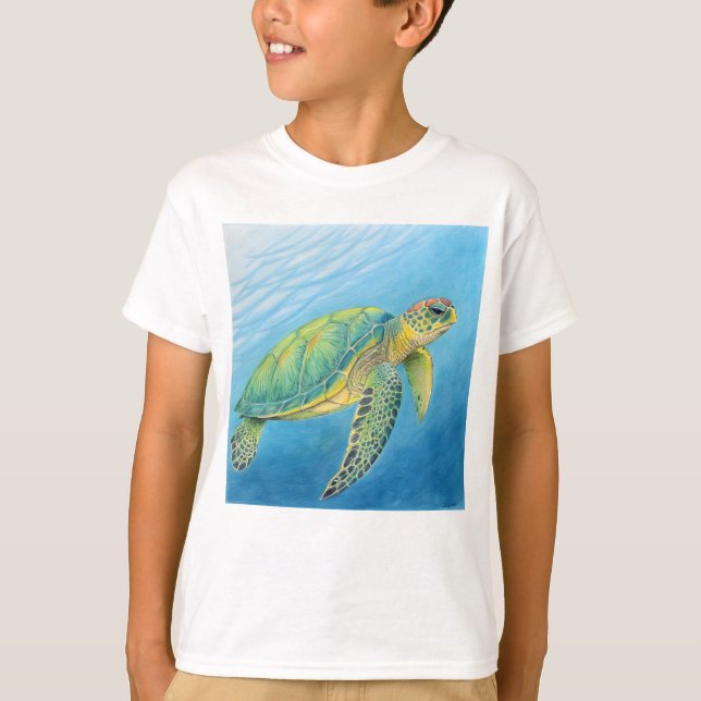 Beauty of the turtle T-Shirt (Vorderseite)