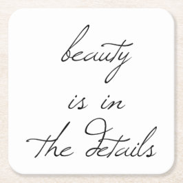 Beauty Paper Untersetzer
