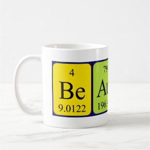 Beauty Periodenname Tasse