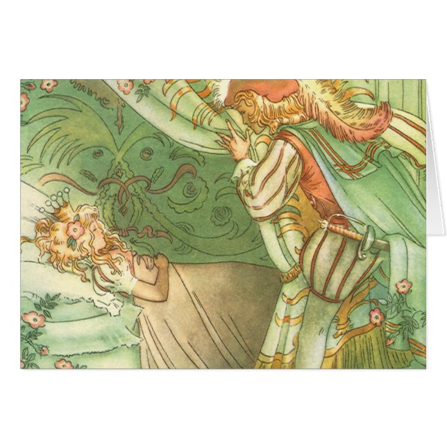 Beauty Princess, Vintage Märchen (Vorderseite (Horizontal))