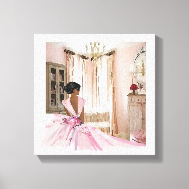 Beauty Queen Leinwanddruck (Vorderseite)