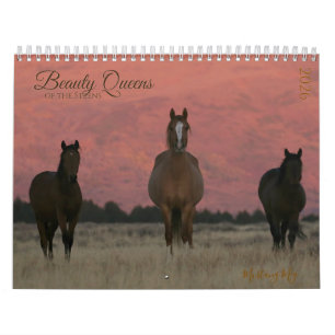 "Beauty Queens" MustangWild 2026 Kalender