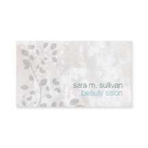 Beauty Salon Bold Simple Grunge Business Card