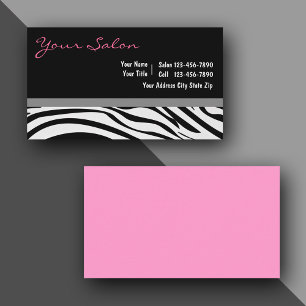 Beauty Salon Business Cards Visitenkarte