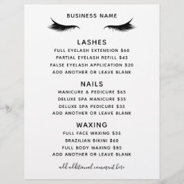 Beauty Salon Business Services Flyer