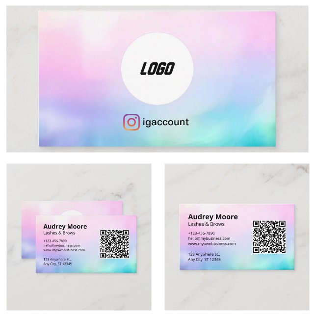 Beauty Salon Eyelash Karten Vorlagen (Beauty Salon Eyelash Cards Templates
)