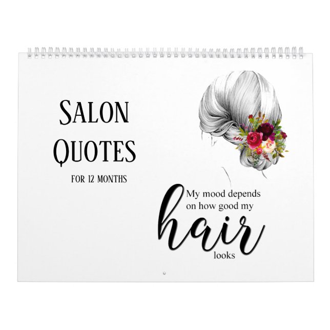 Beauty Salon Frisör Frisör Kalender (Titelbild)