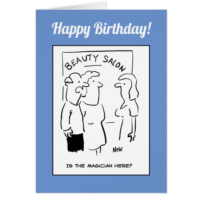 Beauty Salon Geburtstag - Husband frage forvMagici (Vorne)