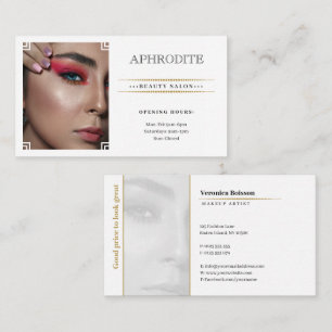 Beauty Salon   Gesundheitswesen Visitenkarte