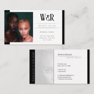 Beauty Salon   Gesundheitswesen Visitenkarte