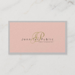 Beauty Salon Hair Stylist Fotograf Pearl Luxe Visitenkarte
