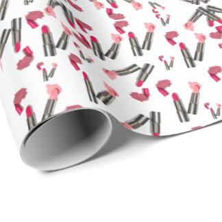 Beauty Salon, Nail Salon & Wellness-Center Lipstic Geschenkpapier