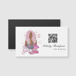 Beauty Salon QR Code Magnetkarte