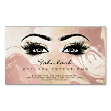 Beauty Salon Rose Marmor Gold Adress Makeup Lashes