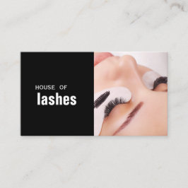 Beauty Salon Wellness-Center Lashes Brows Visitenkarte