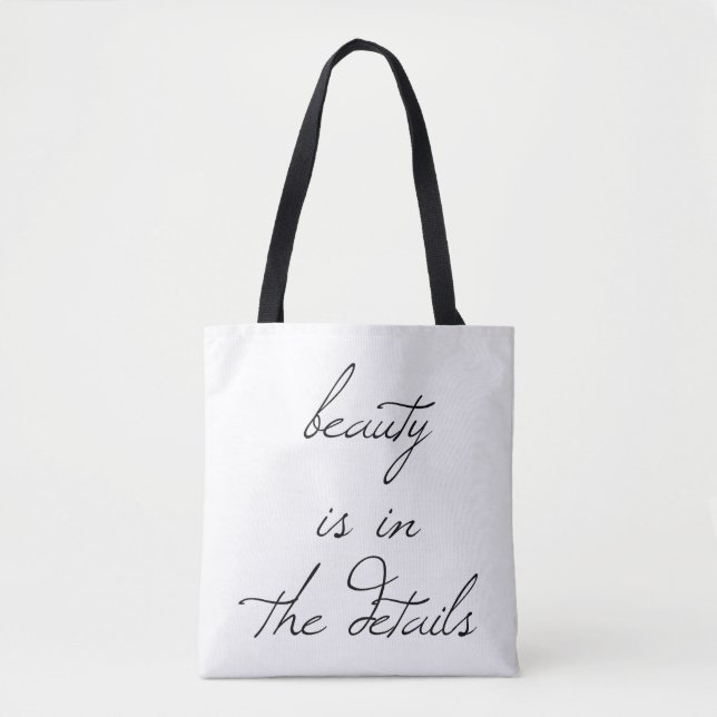 Beauty Shoulter Tote Bag Tasche (Vorderseite)