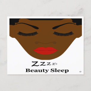Beauty Sleep Postkarte