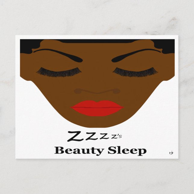 Beauty  Sleep  Postkarte (Vorderseite)