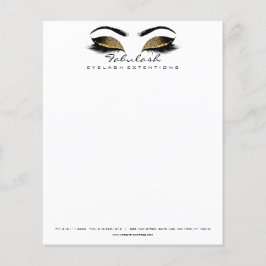 Beauty Studio Lashes Makeup Stylist Flyer