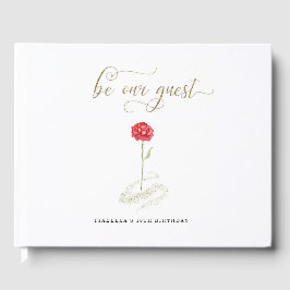 Beauty & The Beast Birthday Bridal Wedding Gästebuch