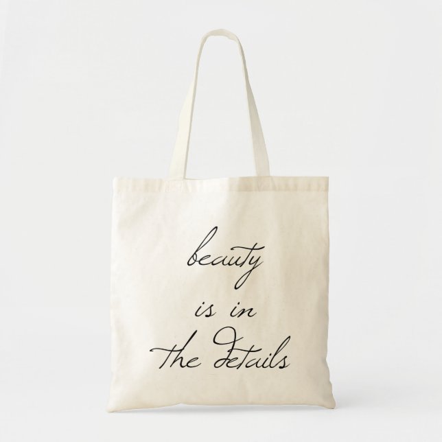 Beauty Tote Bag Tragetasche (Vorne)