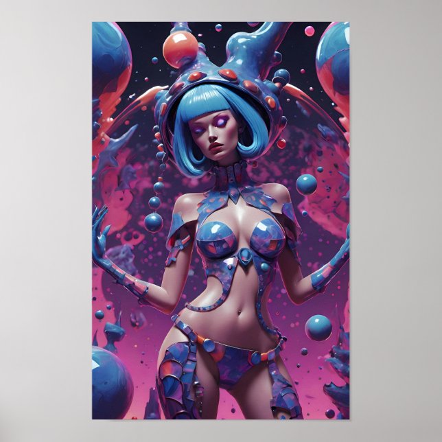 Beauty trägt meine Krone - Ken Gage Art Poster (Vorne)