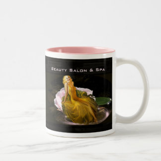 Beauty Wellness-Center 1 - Tasse, Cup Zweifarbige Tasse