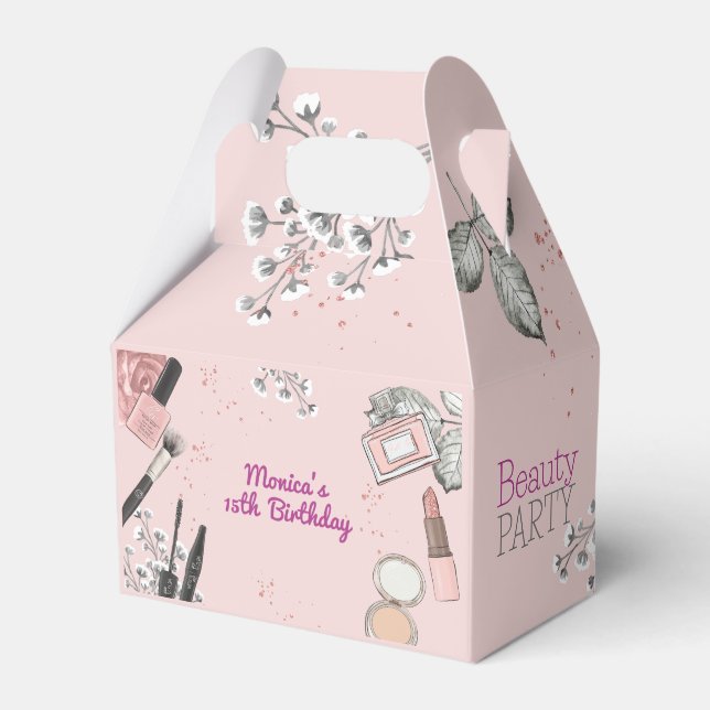 Beauty Wellness-Center mädchenhaft staubige Rose G Geschenkschachtel (Vorderseite)