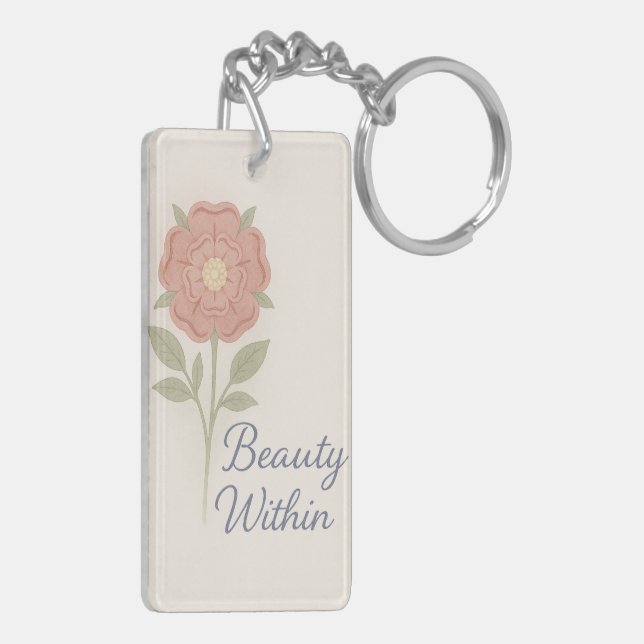 Beauty Within — Key chain (Dos gauche)