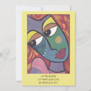 "Beauty" Women of Spirit Inspiration Card Einladung
