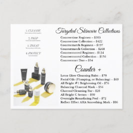 Beautycounter Skincare Regimens Einladungspostkarte