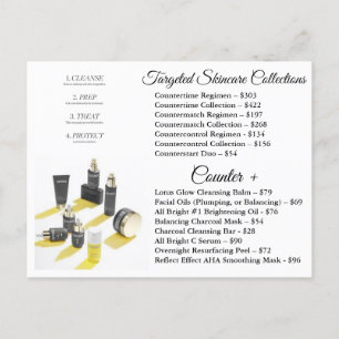 Beautycounter Skincare Regimens Einladungspostkarte