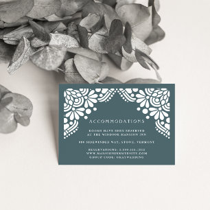 Beaux Arts Mariage Hotel Cartes d'Hébergement