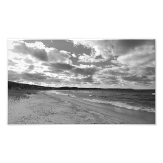 Beaux-Arts Photographie Impression du lac Michigan