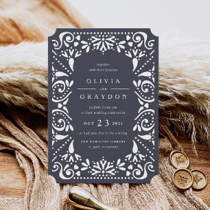 Beaux Arts Wedding Einladung   Tinte