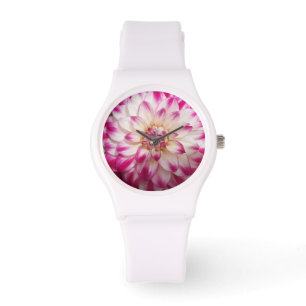 Beaux"Gaye Elise Beda", "Pink Blume", Taschen Armbanduhr