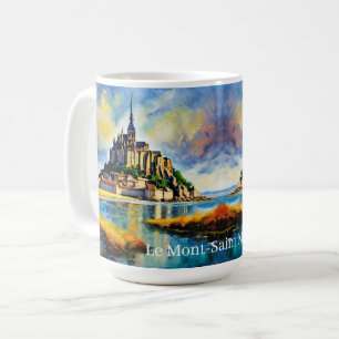 BEAUX Le Mont-Saint Michel individuell anpassbar Kaffeetasse