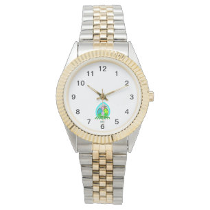 Beaux OEufs de Pâques Unisex Montre Deux Tons