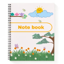 Beaux oiseaux, fleurs et Carnet d'arbres