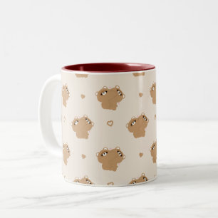 Beaver Couple Tasse