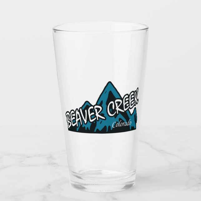 Beaver Creek Colorado Mountains Glas (Vorderseite)