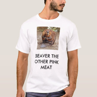 BEAVER DAS ANDERE ROSA FLEISCH T-Shirt