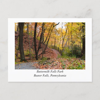 Beaver Falls Pennsylvania Postkarte