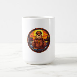 Beaver Firefighter Kaffeetasse