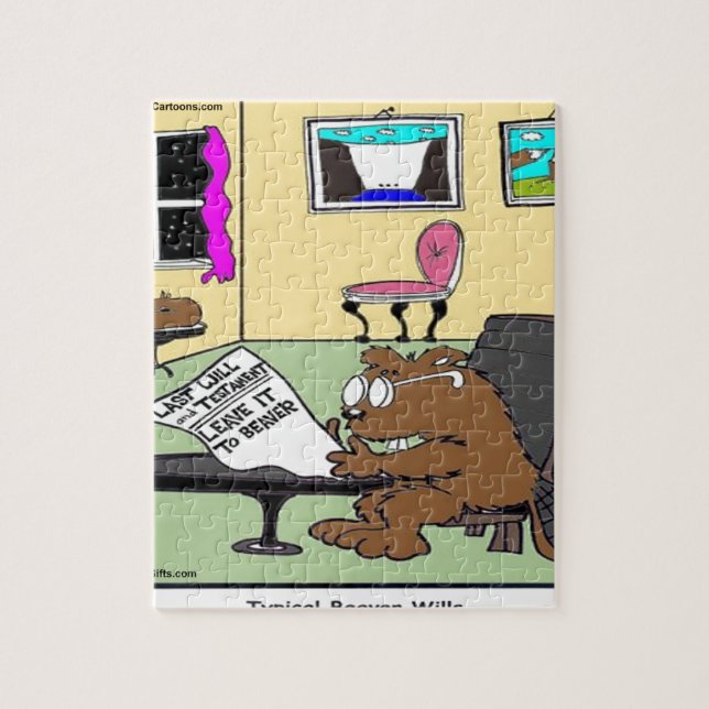 Beaver Living Wills Rick London Funny (Vertikal)