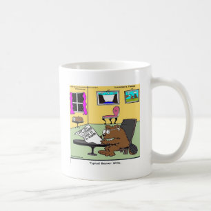 Beaver Living Wills Rick London Funny Kaffeetasse