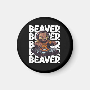 Beaver Lover DJ Magnet