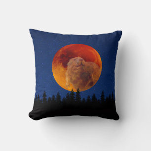 Beaver Moon im November Kissen