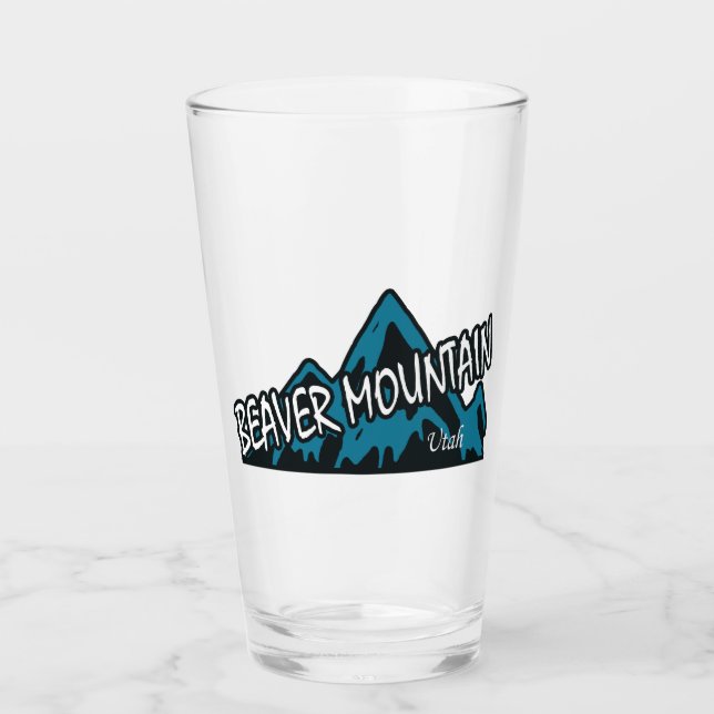 Beaver Mountain Resort Berge Glas (Vorderseite)